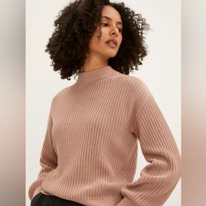 Frank & Oak Women's Ribbed Turtleneck Sweater